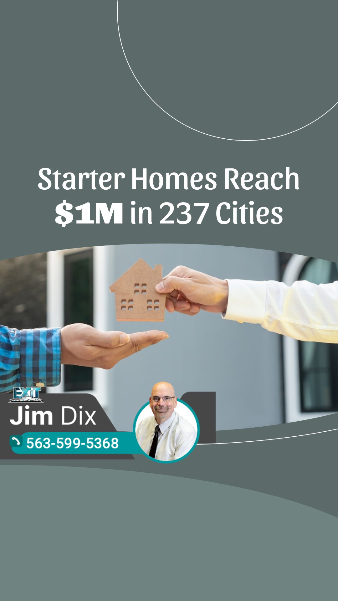 Starter Homes Reach $1M in 237 Cities