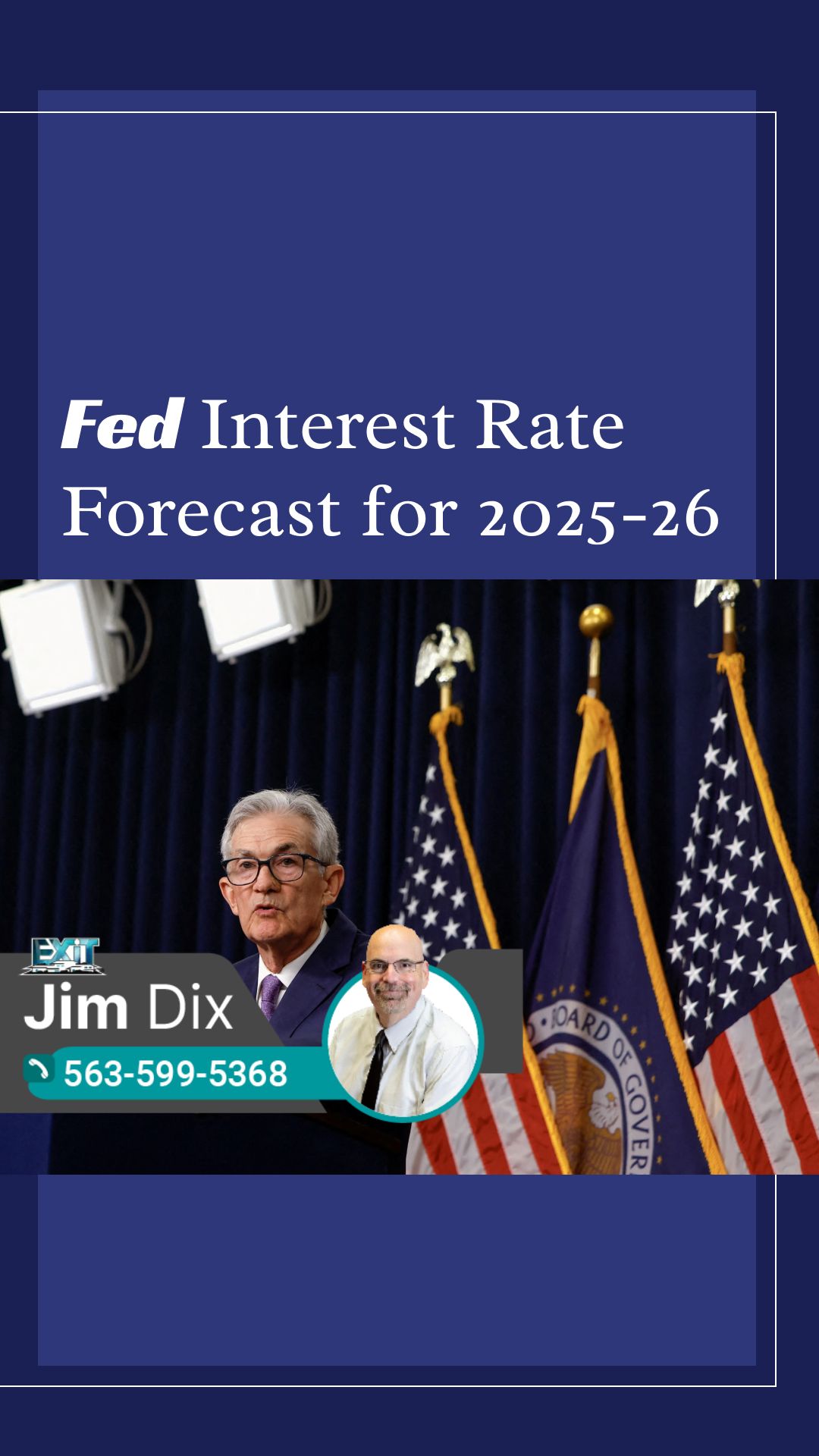 Fed Interest Rate Forecast for 2025-26: Expert Insights