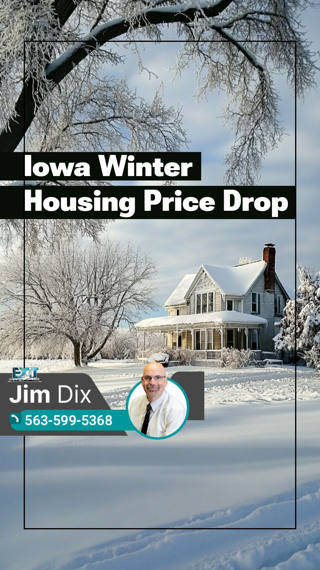 Iowa Homebuyers Find Lower Prices in Winter